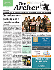 image of The Archer front page